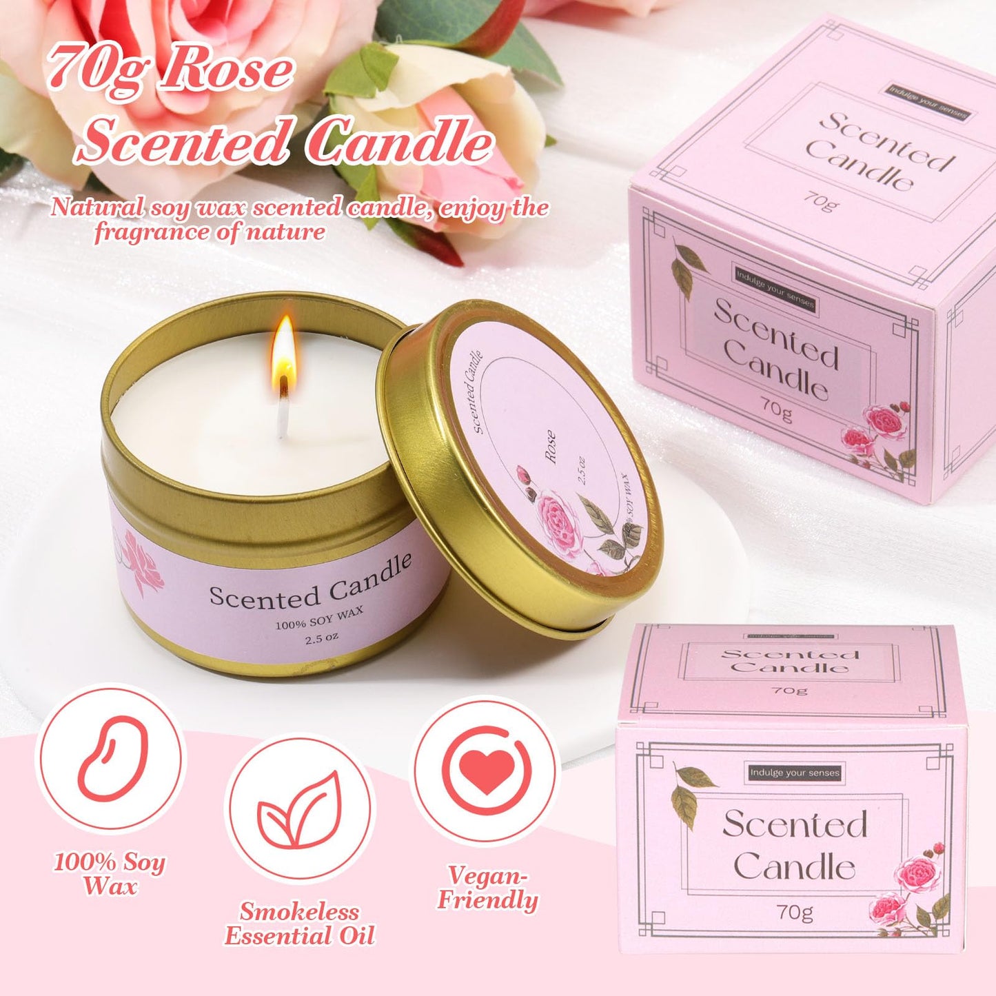 Birthday Gifts for Women Happy Birthday Gift Basket Unique Pink Birthday Gift Box for Women Relaxing Spa Self Care Gifts with Blanket for Mom Her Wife Grandma Girlfriend Coworker