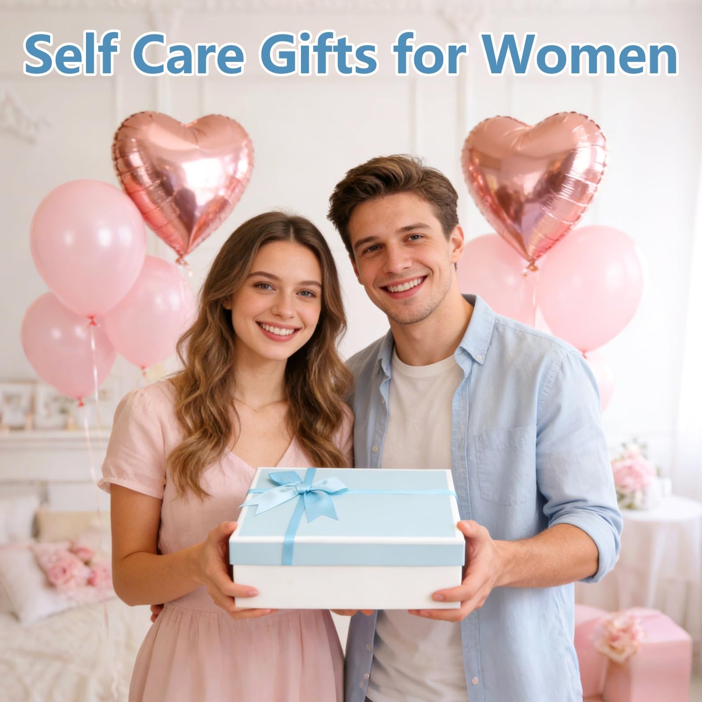 Self Care Gifts for Women Get Well Soon Gift Baskets Spa Care Gifts Set Sympathy Inspirational Thinking of You for Her Mom Wife Girlfriend Sister Friend