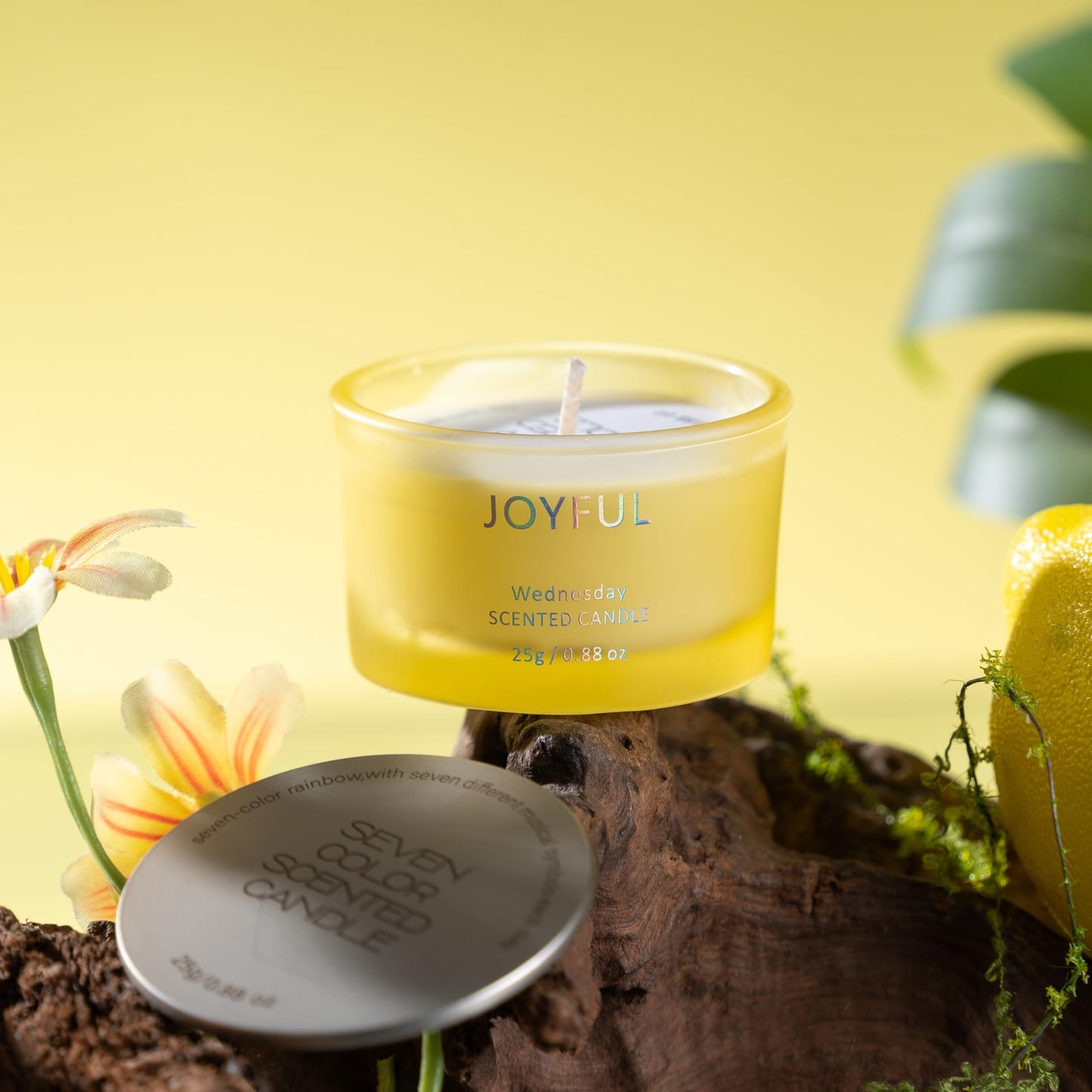 7-Day Rainbow Candle Set – The Perfect Mother's Day Candle Gift | Self-Care and Stress Relief Aromatherapy Candles - Family Relaxation Candle Set | Customers' Favorite Find!