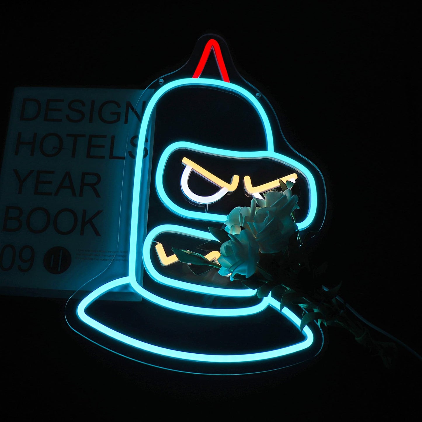 Bkuupau Neon Sign, Neon Signs for Wall Decor - Dimmable LED Light Signs Home Decor for Bedroom, Man Cave, Gaming Room, Party, Club, Bar Decoration - Christmas Halloween Easter Gift