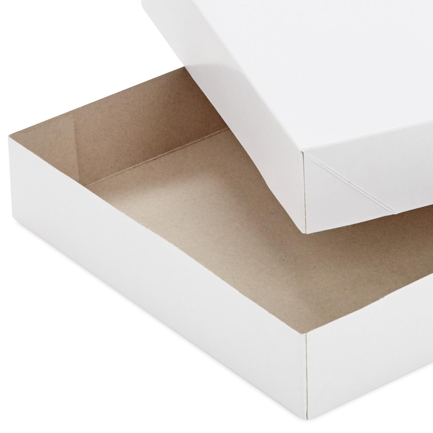 Hallmark White Gift Boxes, Assorted Sizes (12 Boxes with Lids: 4 Small 11", 4 Medium 14", 4 Large 16") for Valentine's Day, Birthdays, Mother's Day, Baby Showers and More
