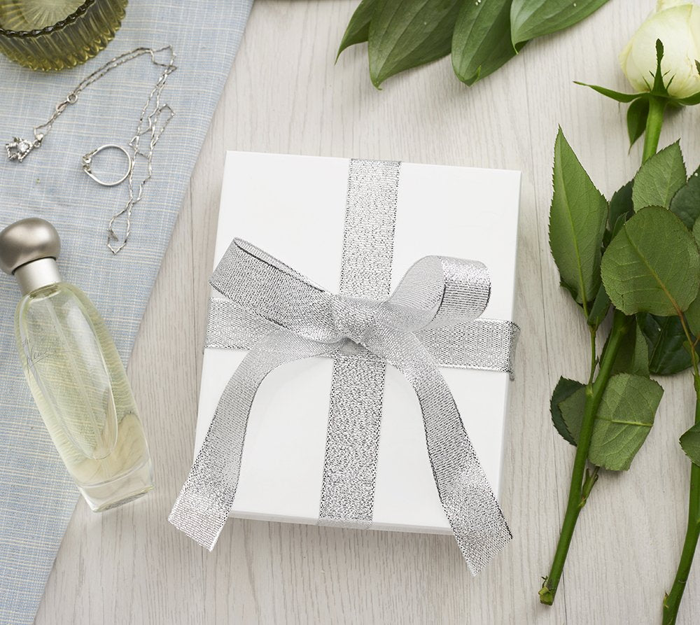 MESHA White Jewelry Gift Boxes with Lids 10 PC,6x5x1 Cotton Filled Glossy Jewelry Box, Necklace,Bracelet,Earring Gift Box, Bulk Jewel Boxes for Shipping, Small Business, Accessories