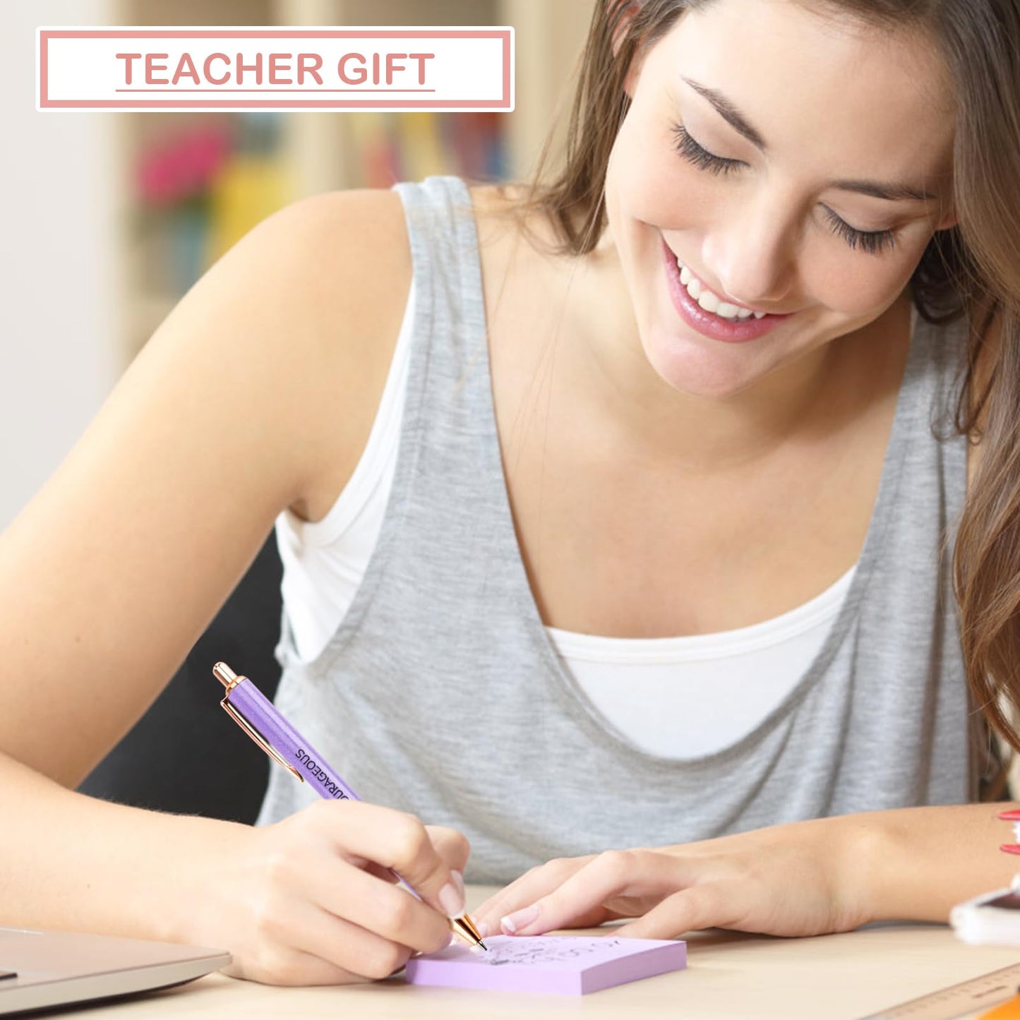 Lestp Fancy Pens Sets for Women Office Inspirational Gifts for Coworkers Boss Employee Nice Cute Pen Set Client Teacher Motivational Gift Essentials Colleges Positive Encourage Gifts New Jobs Gift