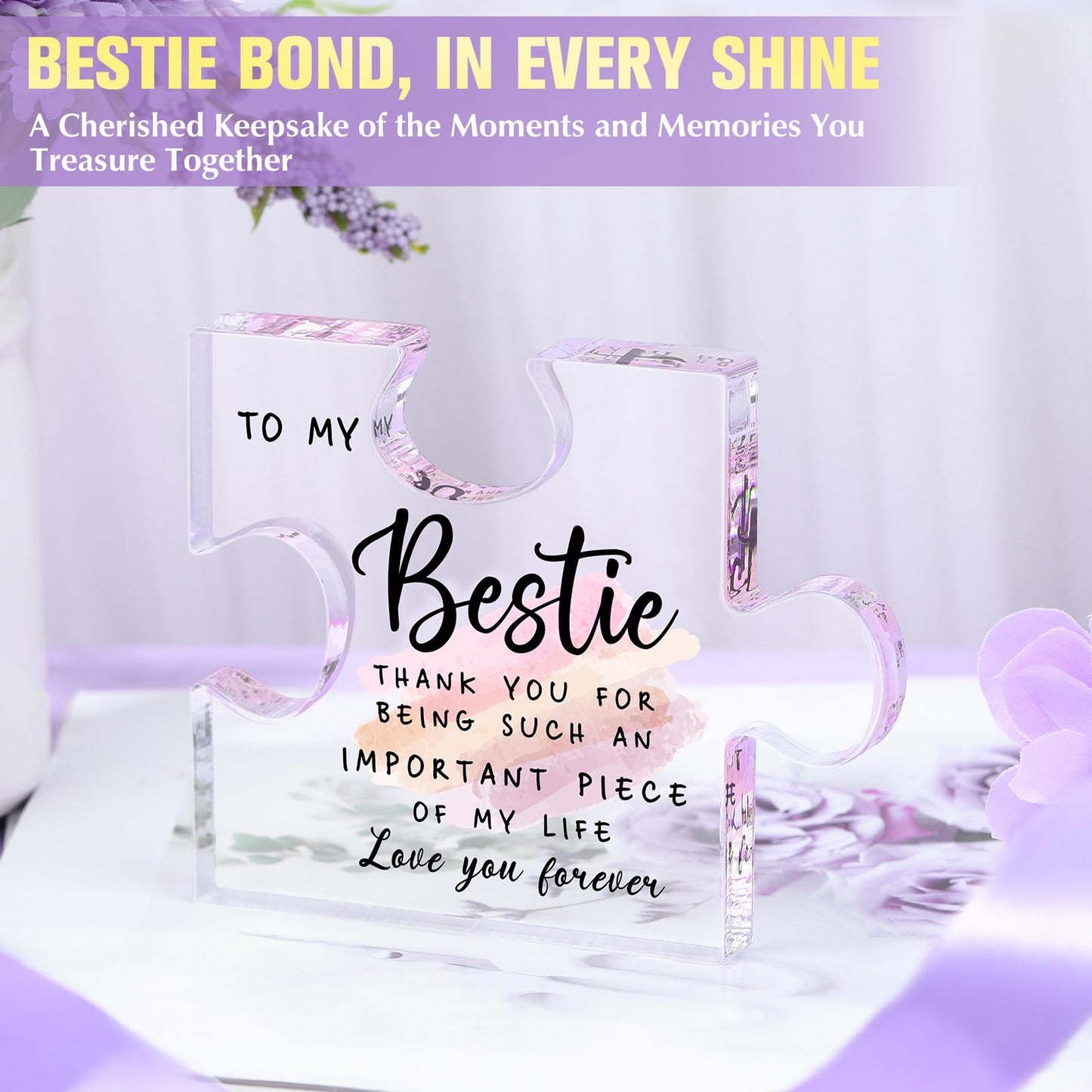 Best Friend Birthday Gifts for Women Friendship Gifts for Women Bestie Gift for Best Friend Woman Funny Bestfriend Gift Box Ideas Cool Friendship Stuff Basket for Bestie, Bff, Friends Female, woman