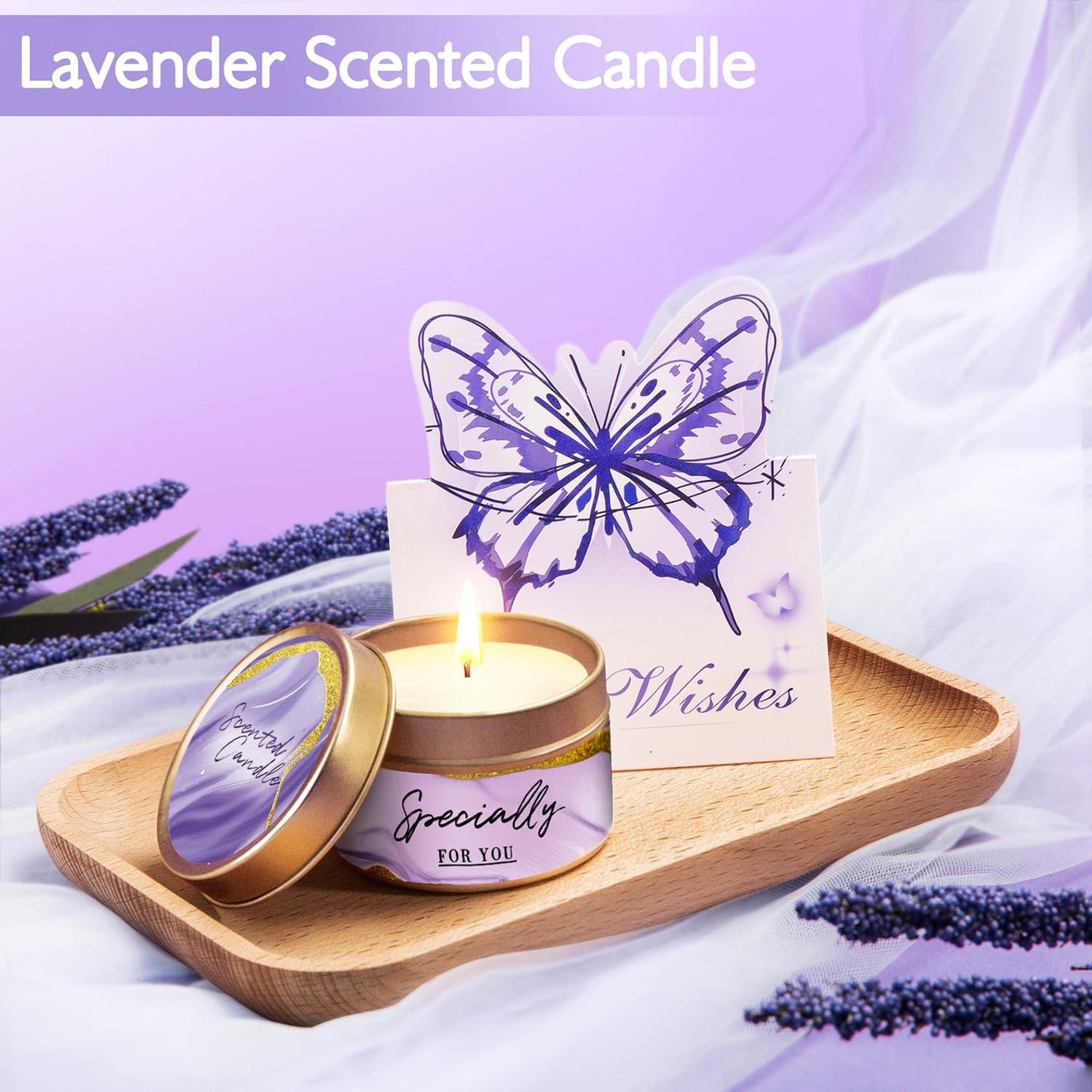 Gifts for Women, Birthday Gifts for Women, Happy Birthday Gifts Basket for Woman,Lavender Relaxing Spa Gifts Basket for Best Friends Female Wome n Sister Mom Wife Her Girlfriend Coworker