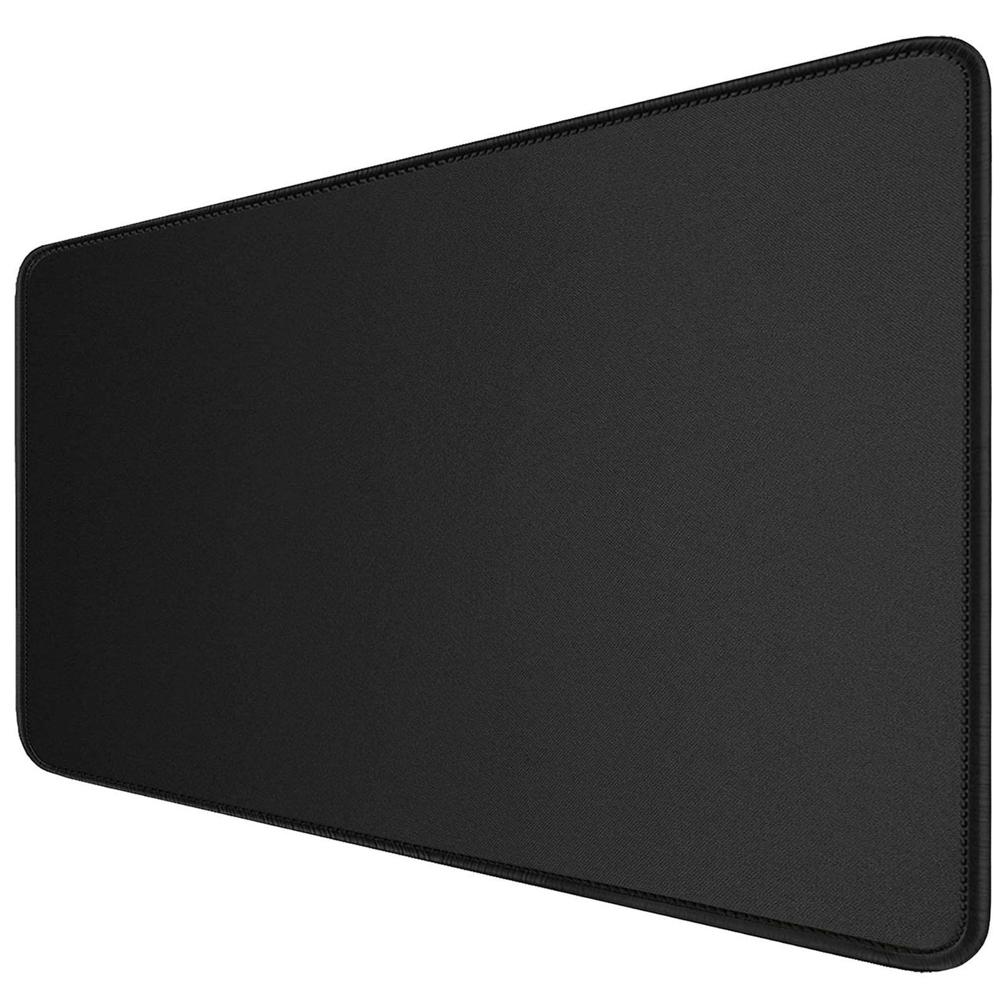 Large Mouse Pad- 31x12 in. XL Mousepad Keyboard Pad with Stitched Edges, Uitra-Smooth Mouse Mat & Non-Slip Rubber Base, Gaming Mouse Pad for Gamer, Office & Home, Black