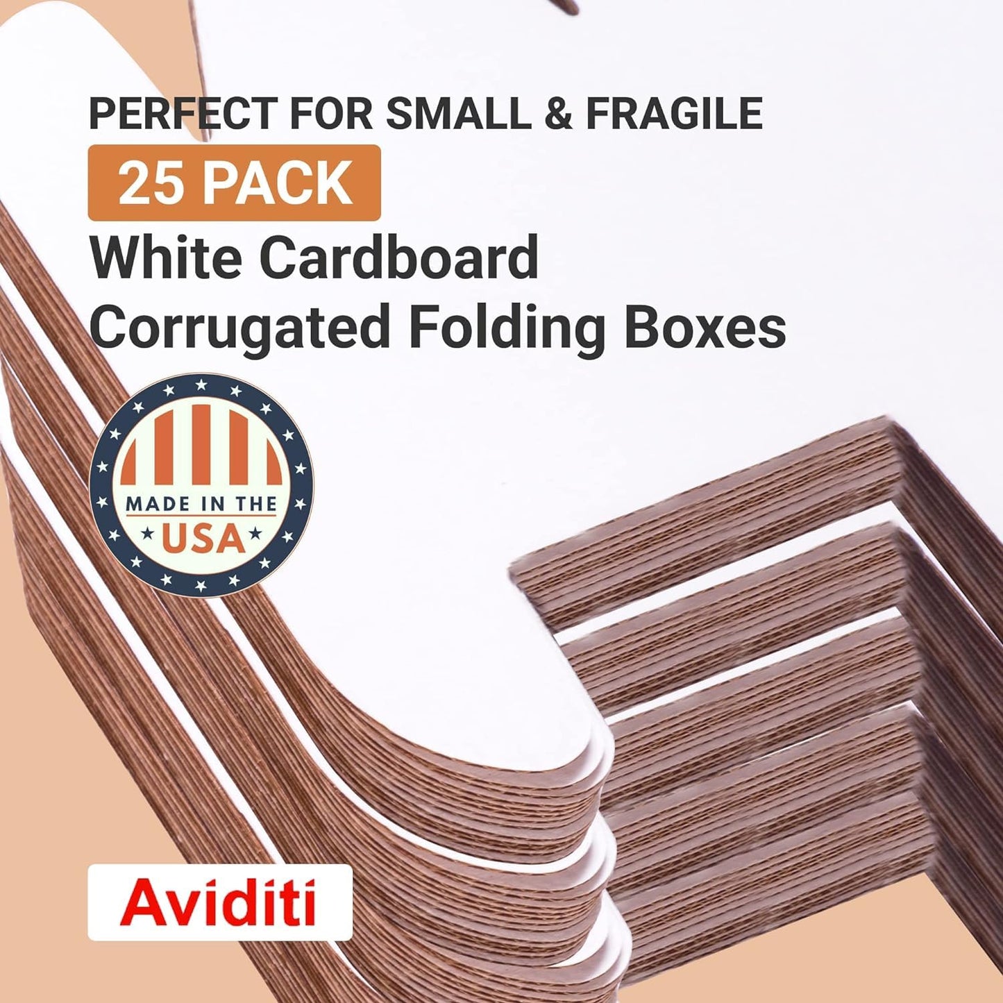 Tape Logic Shipping Boxes Small 12"L x 12"W x 6"H, 25-Pack | Corrugated Cardboard Box for Packing, Moving and Storage