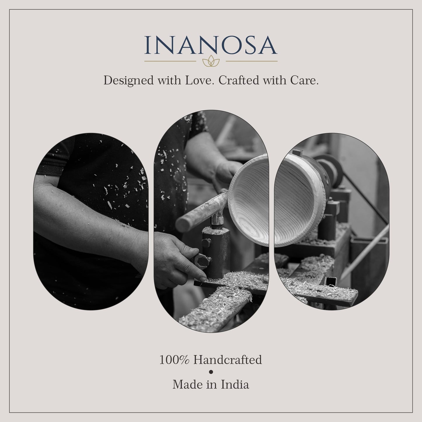 inanosa Handmade Mango Wood Tree of Life Jewelry Box, 7x5 inch Hand Carved Keepsake Box & Organizer, Unique Gift for Men & Women (Classic Tree of Life)