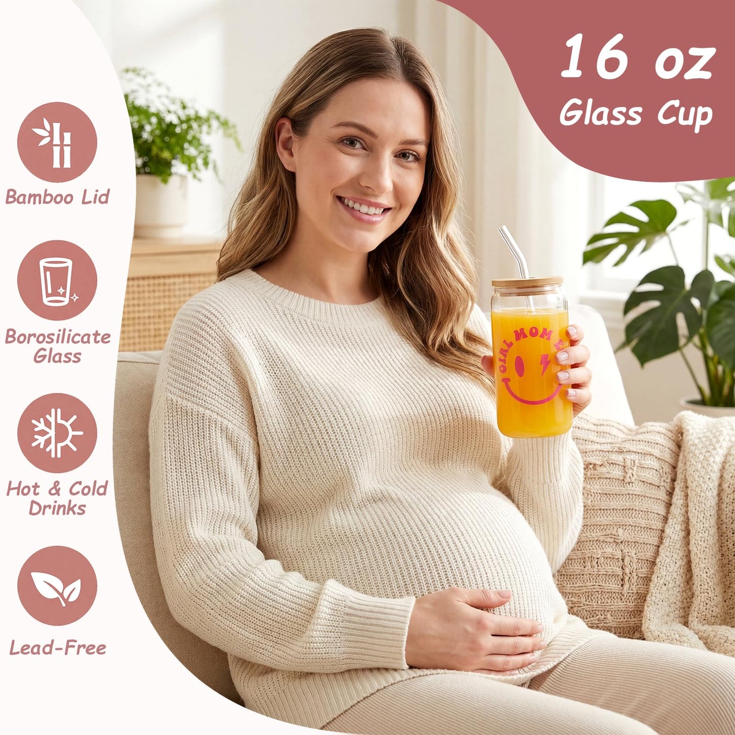 Bafeil New Girl Mom Gifts for Women First 1st Mothers Day After Birth Pregnancy Mama Gift for Expecting Moms Care Package After Baby Gift for Moms To Be Set New Mommy Postpartum Essentials