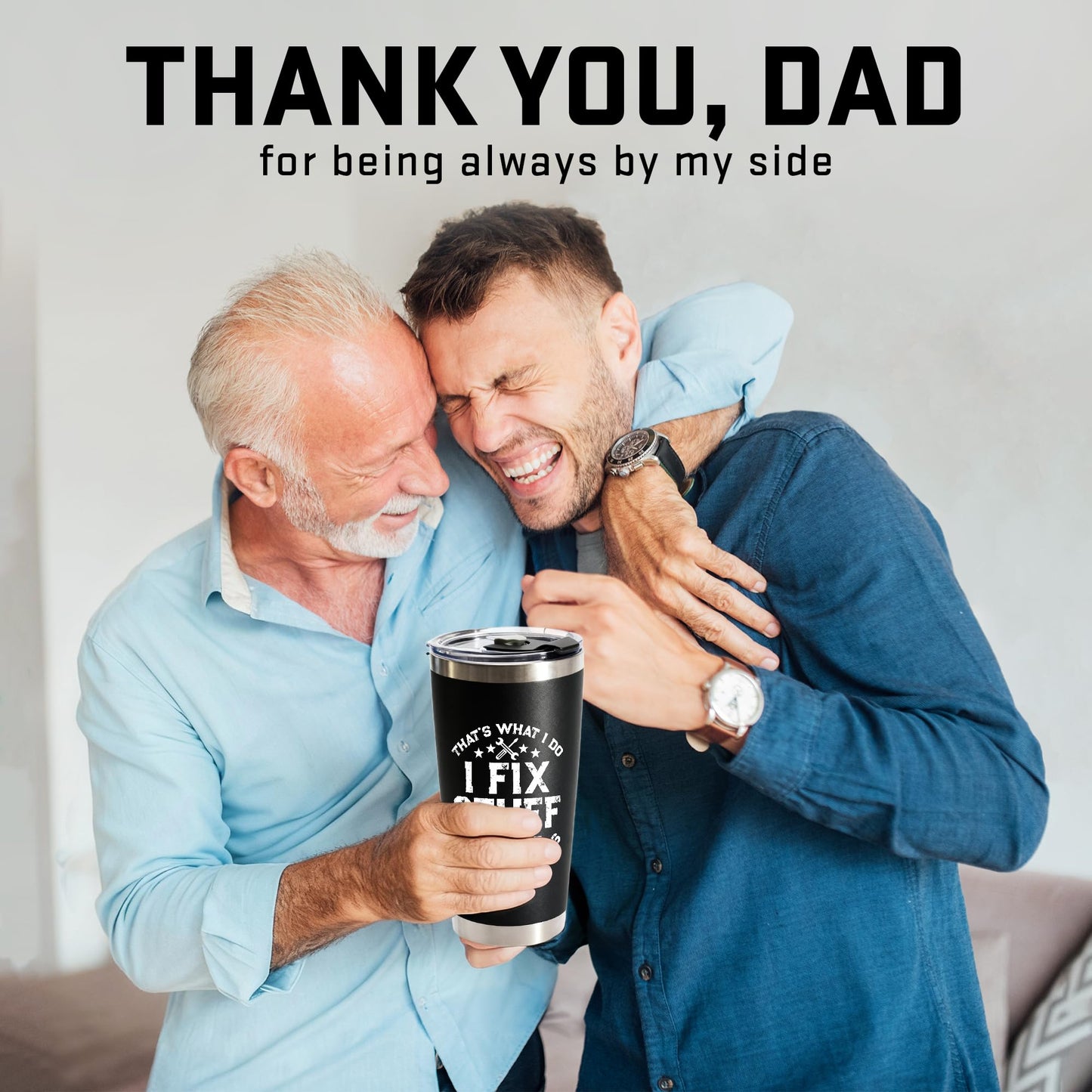 Birthday Gifts for Men, Dad, Him, Handyman, Grandpa - Dads Birthday Gift Ideas, Gifts for Dads for Birthday, Fathers Day, Christmas - Cool Mens gifts Ideas, Mens Birthday Gift Ideas - Men Tumbler 20Oz