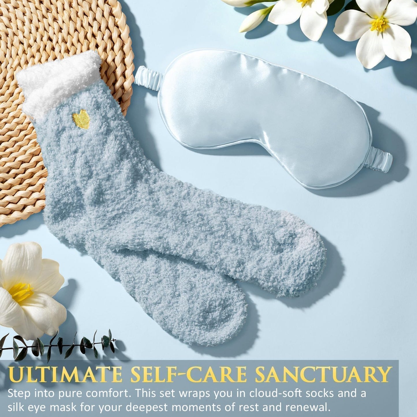 Mothers Day Birthday Gifts for Women Self Care Package Get Well Soon Gift Baskets, Thinking of You Sympathy Spa Gift Set w/ Crochet Flower Bouquet, Unique Gifts for Women Mom Sister Grandma Friends
