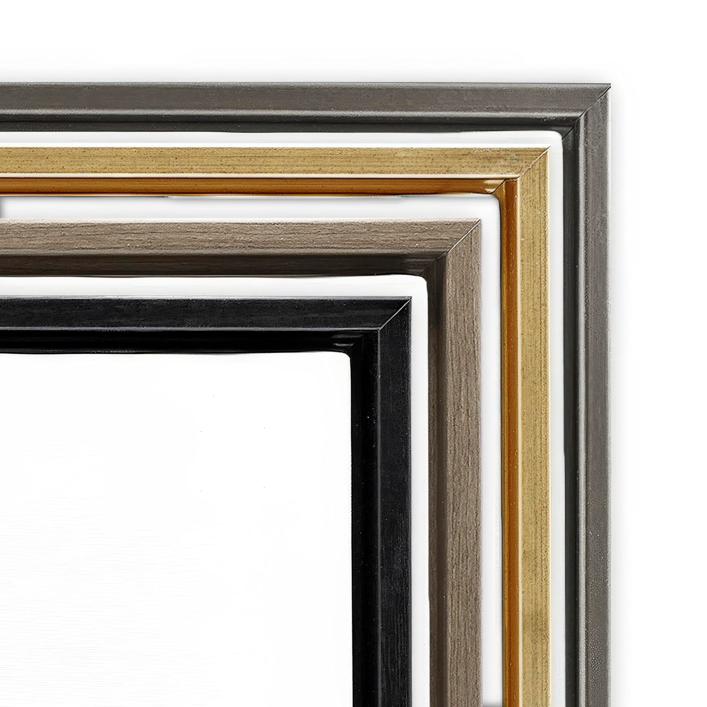 Stupell Industries 'Glam Pattern Toilet Paper', Floating Frame Canvas Art, Gold, 17 x 21 Inches, Easy to Hang and Sturdy, Made in USA, by Ziwei Li
