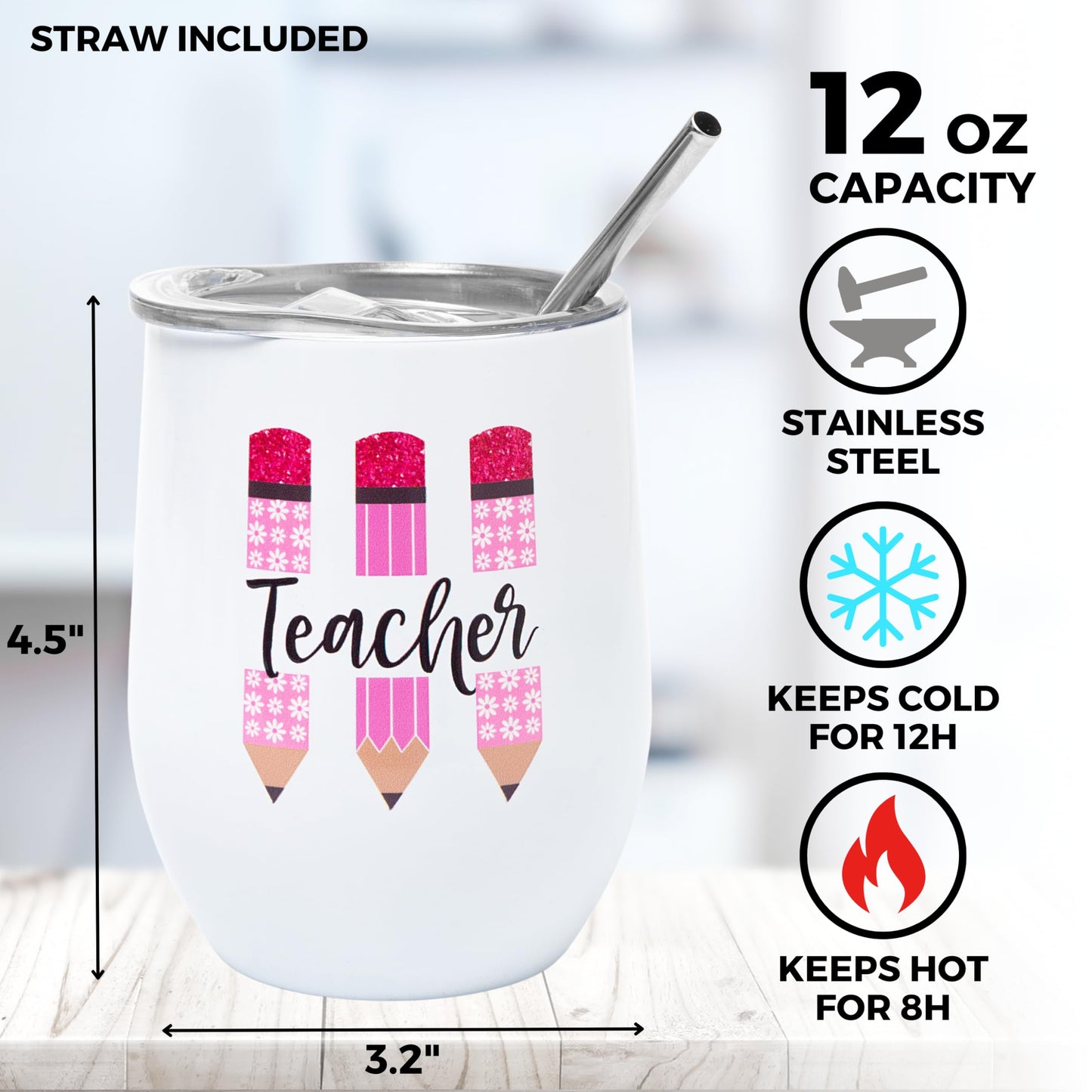 Beautiful Teacher Gifts For Women - 6 Pcs Teacher Gift Box, Teacher Christmas Gifts, Teacher Appreciation Gifts, Gifts For Teacher Birthday, Best Teacher Gift Basket