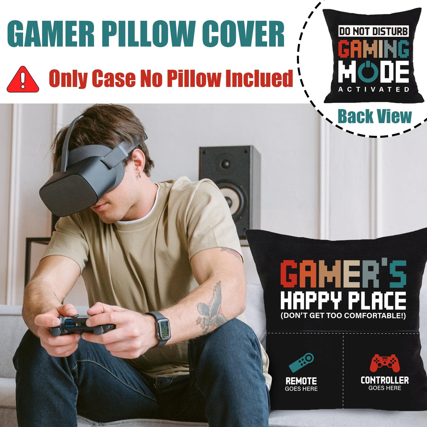 Gamer Gifts for Men Boyfriend Dad Brother Fathers Day, 2026 Graduation Gift for Son, Gaming Accessories for Room, Gaming Stuff - Gamer Gift Set Box