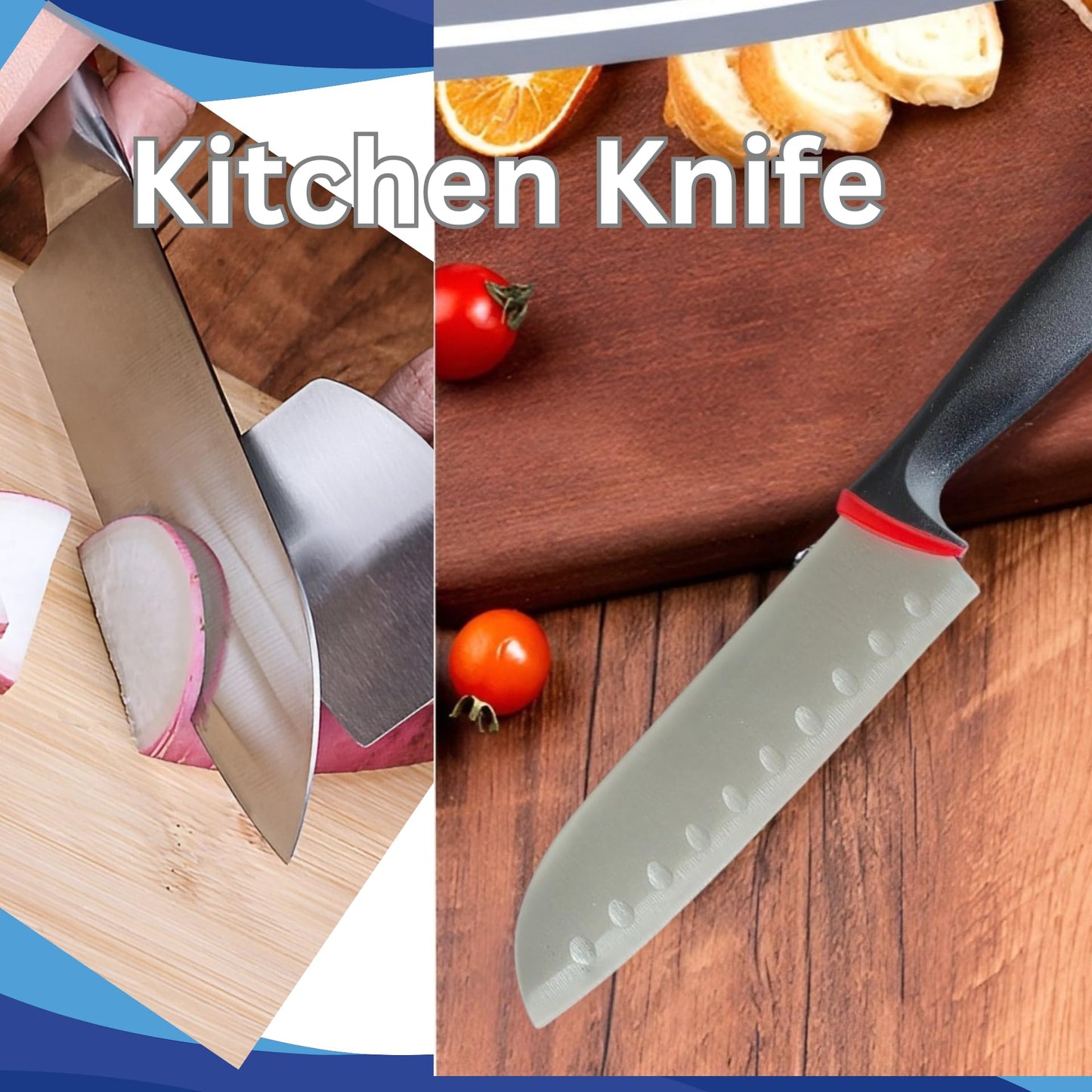UNIQUEPLUS stainless steel onion slice holder onion slicer and chopper,finger guards for cutting food,finger protector for cutting food 2025 Premium Onion Slicer with finger holder & bread knife