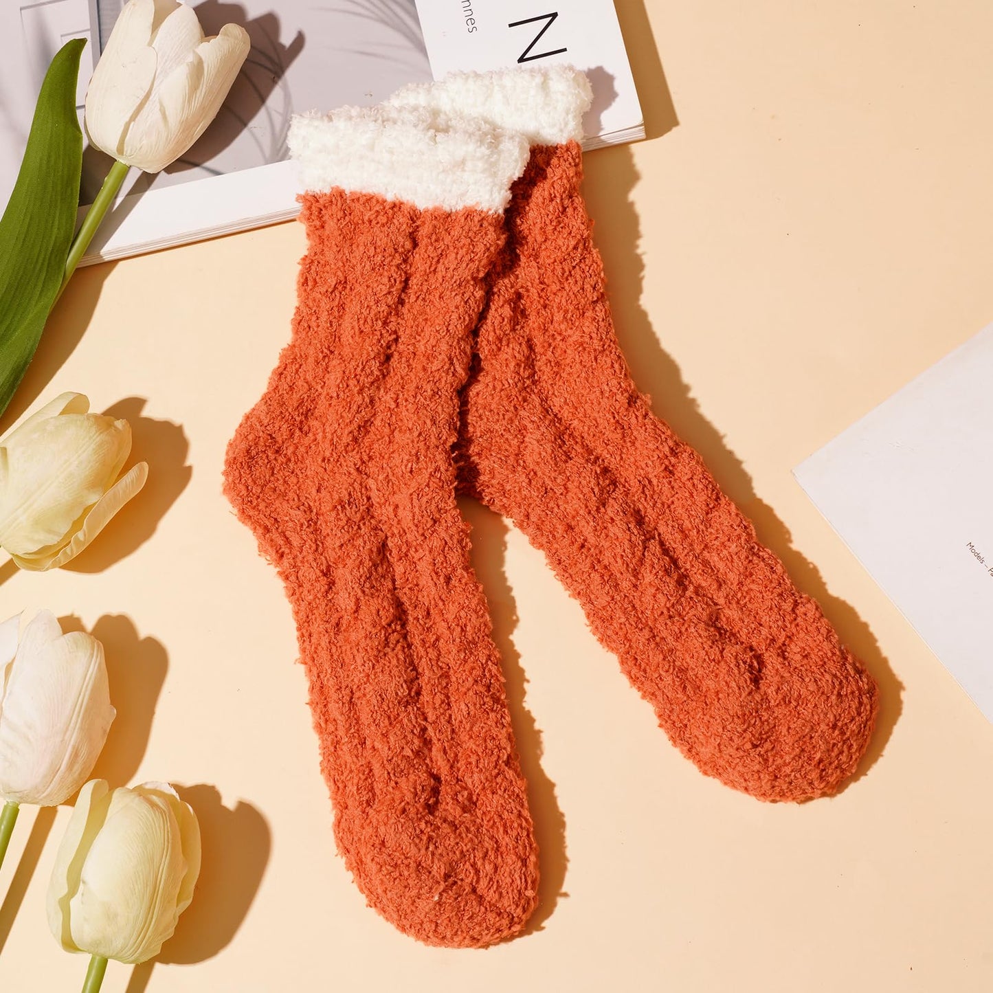 Mother's Day Gifts for Mom Wife Her Women,Birthday Gifts for Sister Friend Girlfriend Teacher,Get Well Soon Self Care Package,Orange Rose Relaxing Spa Baskets for Her Anniversary Christmas Mothers Day