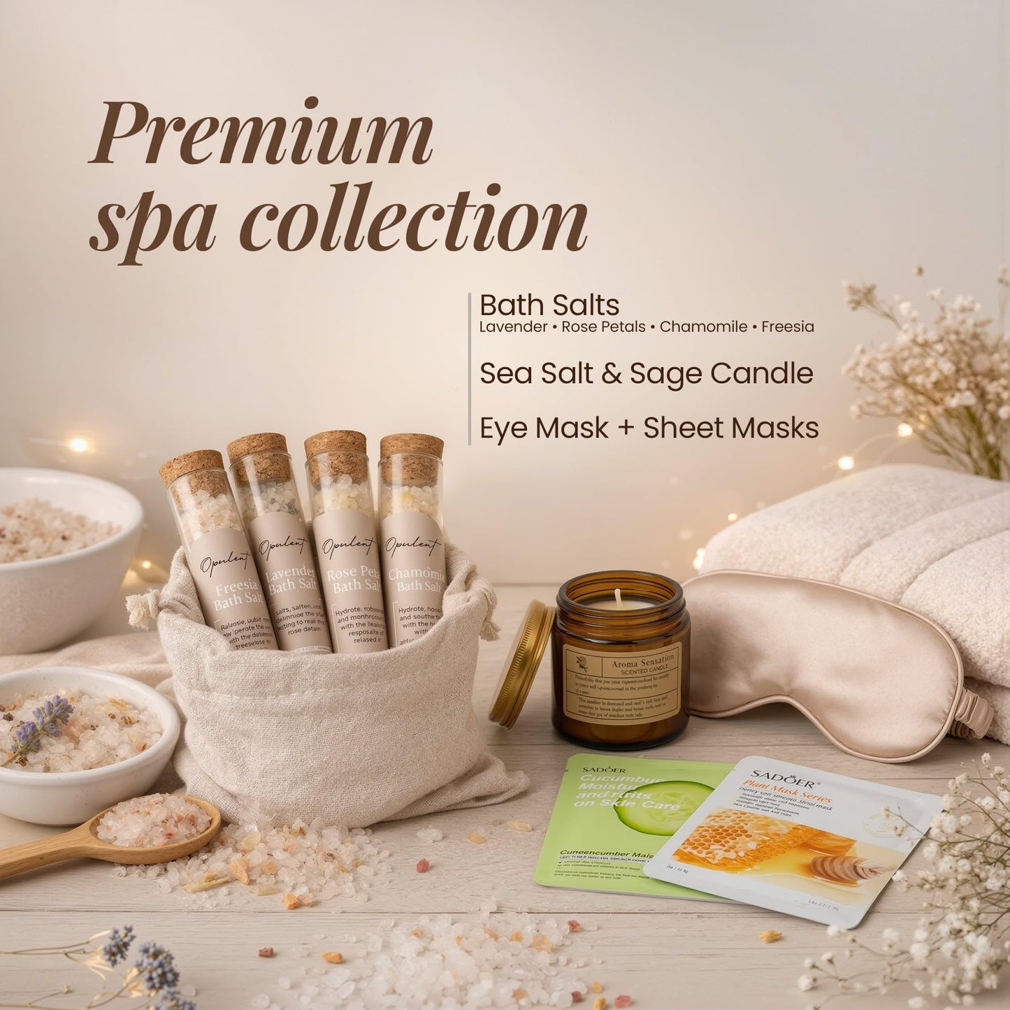 Opulent Luxury Self Care Gifts for Women - Hug in a Box Comfort Care Package - Spa Gift Set with 40 oz Tumbler & Cozy Blanket - Ideal for Get Well, Thinking of You, Birthday, Sympathy & Corporate