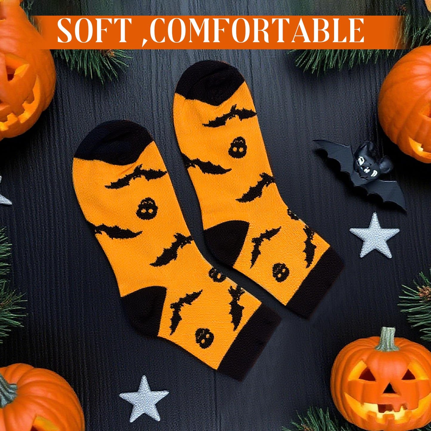 DHQH Halloween Gifts for Women, Cute Halloween Boo Birthday Gifts Set for Sister Friends Teacher, Boo Basket Stuffers with 16 oz Glass Cups