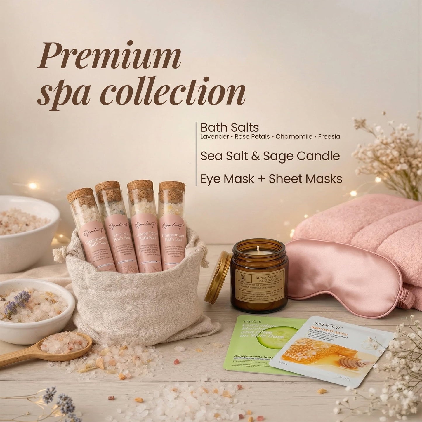 Opulent Luxury Self Care Gifts for Women - Hug in a Box Comfort Care Package - Spa Gift Set with 40 oz Tumbler & Cozy Blanket - Ideal for Get Well, Thinking of You, Birthday, Sympathy & Corporate