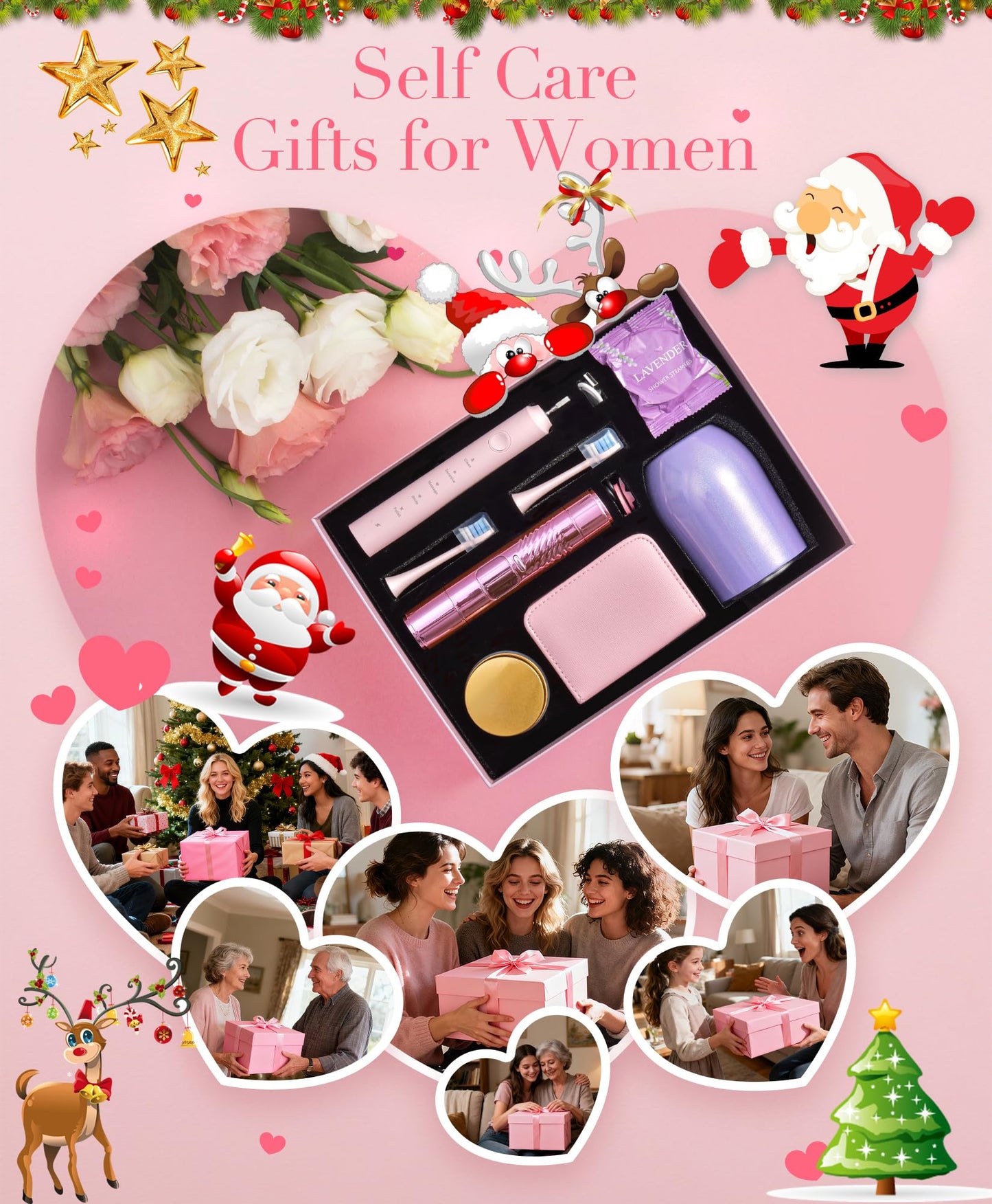 Mothers Day Gifts for Mom, Unique Mothers Day Gift Idea, Birthday Gifts for Women Wife Girlfriend Coworker Daughter Mom Sister, Gifts Basket for Women, Precious Self Care Birthday Gifts Set