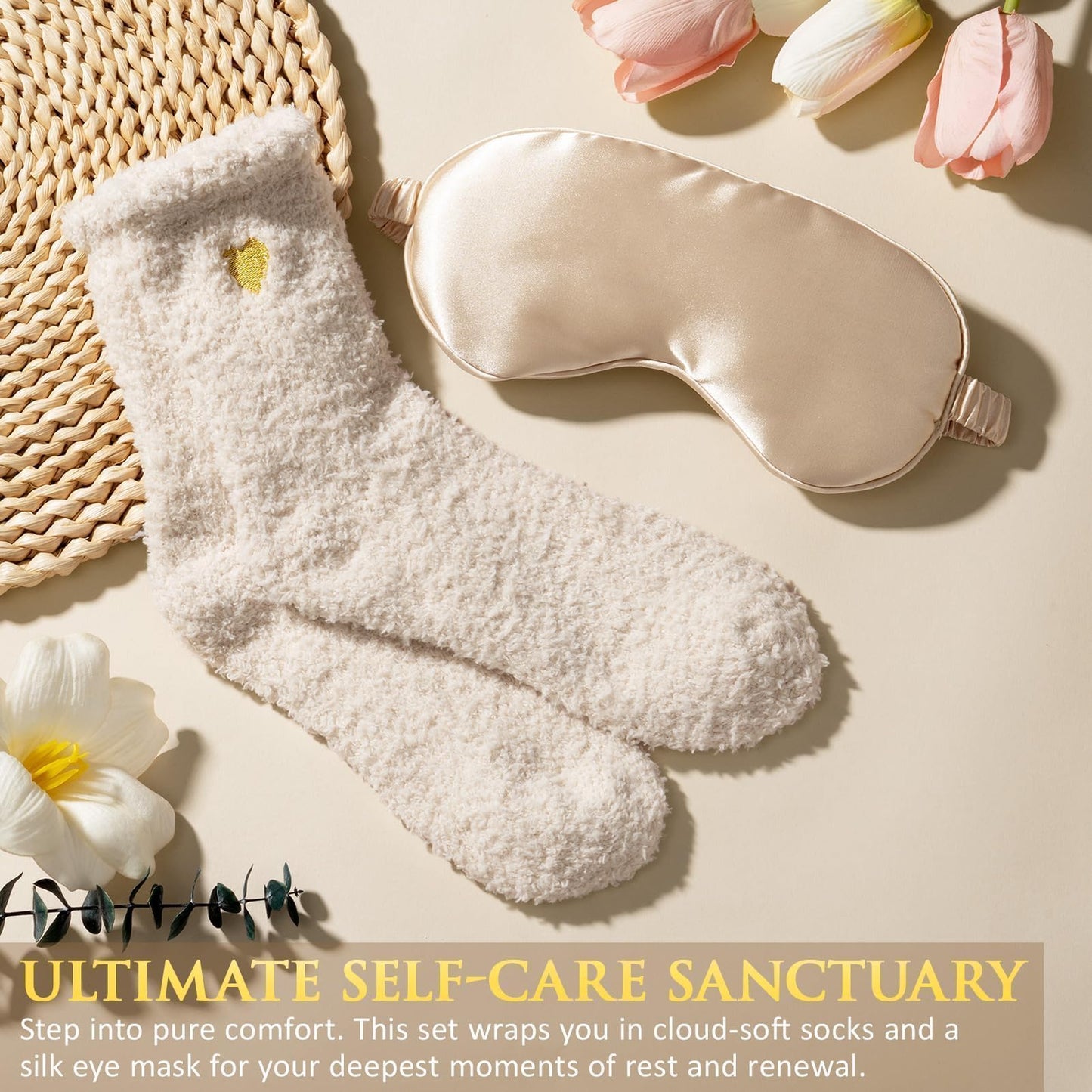 Mothers Day Birthday Gifts for Women Self Care Package Get Well Soon Gift Baskets, Thinking of You Sympathy Spa Gift Set w/ Crochet Flower Bouquet, Unique Gifts for Women Mom Sister Grandma Friends