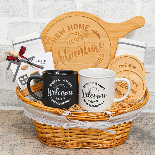 House Warming Gifts New Home,10Pcs New House Gift Basket, Closing Gift for Home Buyers Realtors,First House Gift Ideas, New Apartment