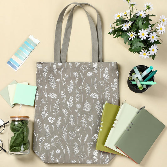 Yiyiring 18 Pcs Sage Green Office School Study Supplies Aesthetic Stationery Set Glass Cup Canvas Tote Bag A6 Leather Journal Notebook Green Sticky Notes for Women Book Lover Librarian Graduation Gift