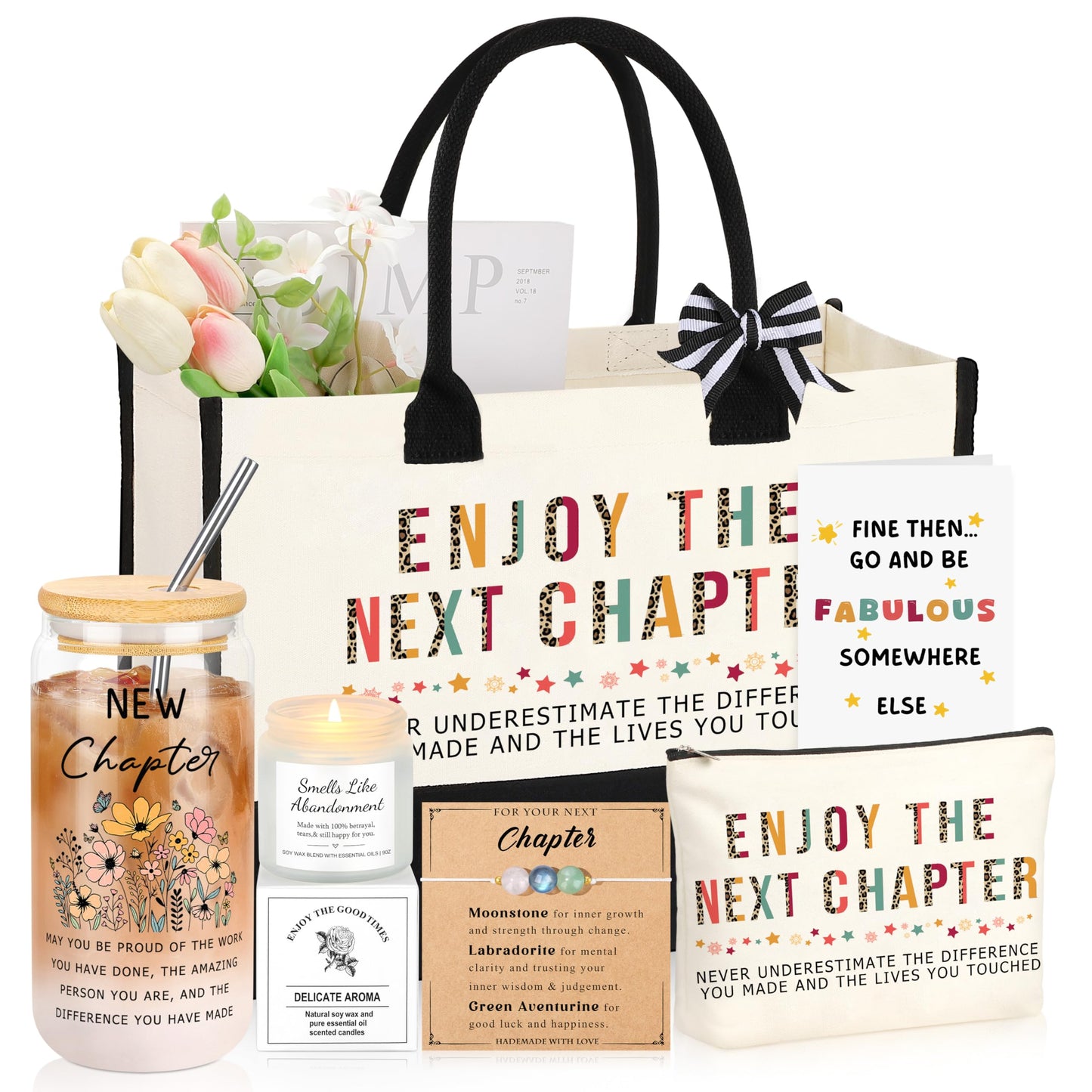 Farewell Gifts For Coworkers, Goodbye Gifts for Coworkers Leaving Going Away Retirement New Job Divorce Basket for Women Coworker