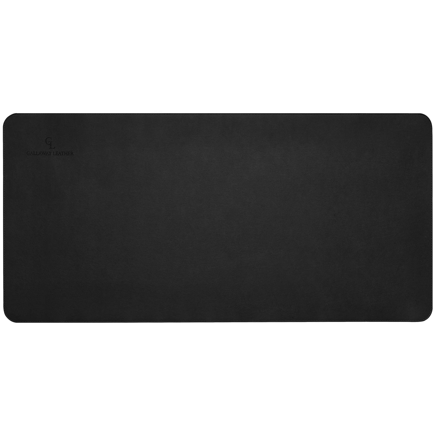 Gallaway Leather Desk Mat, Office Writing Desk Pad, Large 36" x 17" Black, for Top of Desks, Gift Ready Elegant Computer Desk Cover Protector PU Leather