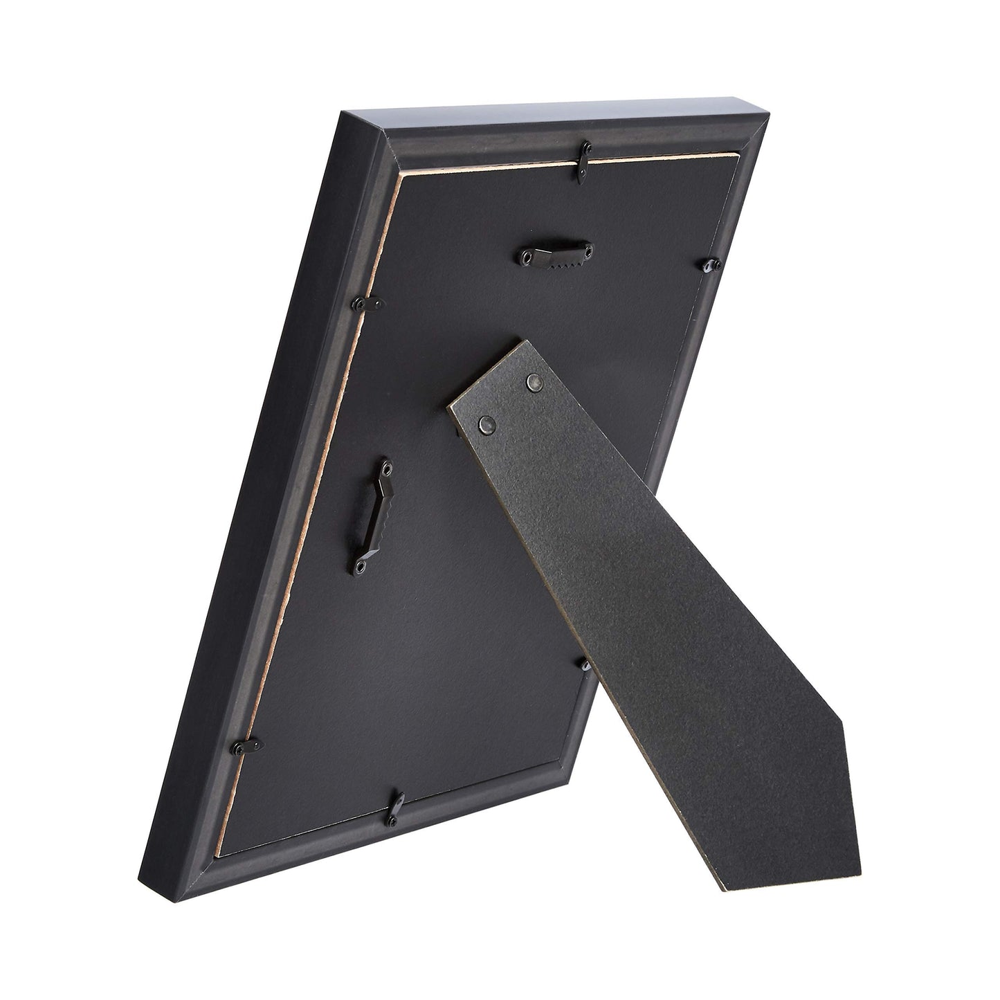 Amazon Basics Rectangular Photo Picture Frame, 8 x 10 in, Pack of 2, 11.22 x 9.21 inches, Black