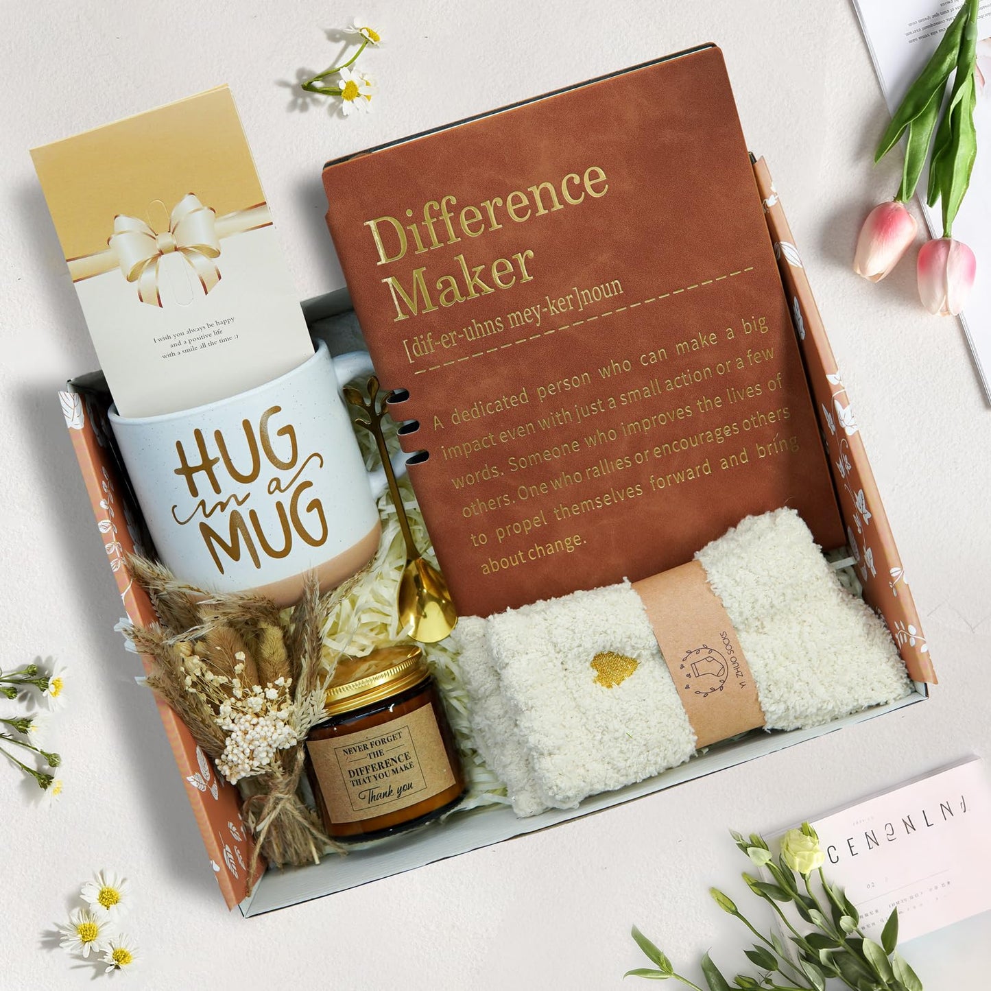 Self Care Gifts for Women Get Well Soon Gift, Unique Birthday Gift for Women Spa Gift Baskets Care Package Mothers Day Gifts for Mom Sister Wife Grandma w/ Blanket