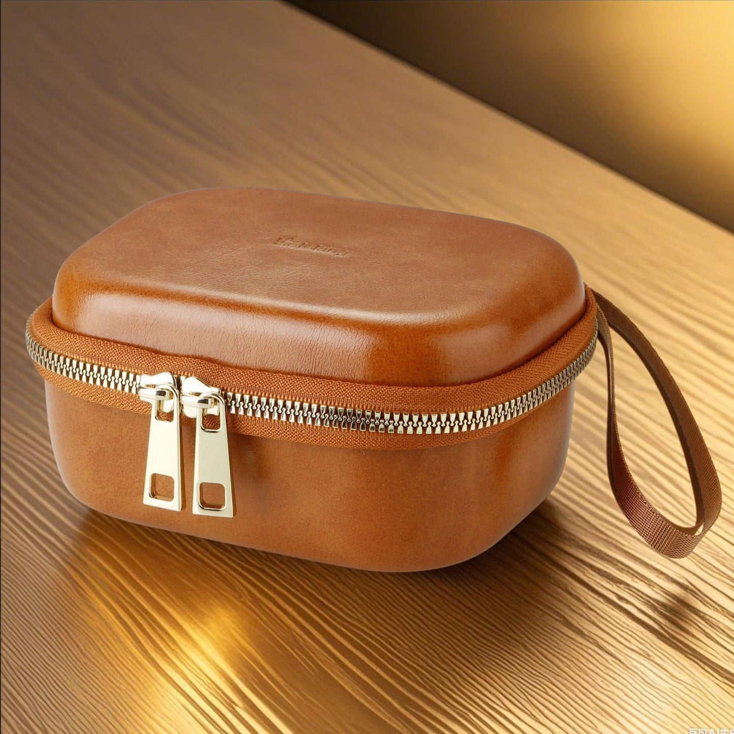 SoleKing Premium Leather Watch Travel Case Watch Box for AirPods & Apple Watch,Watch Storage and Jewelry Organizer Box for Smartwatches WristWatches,Jewelry, Ideal for Home Travel Gift Use