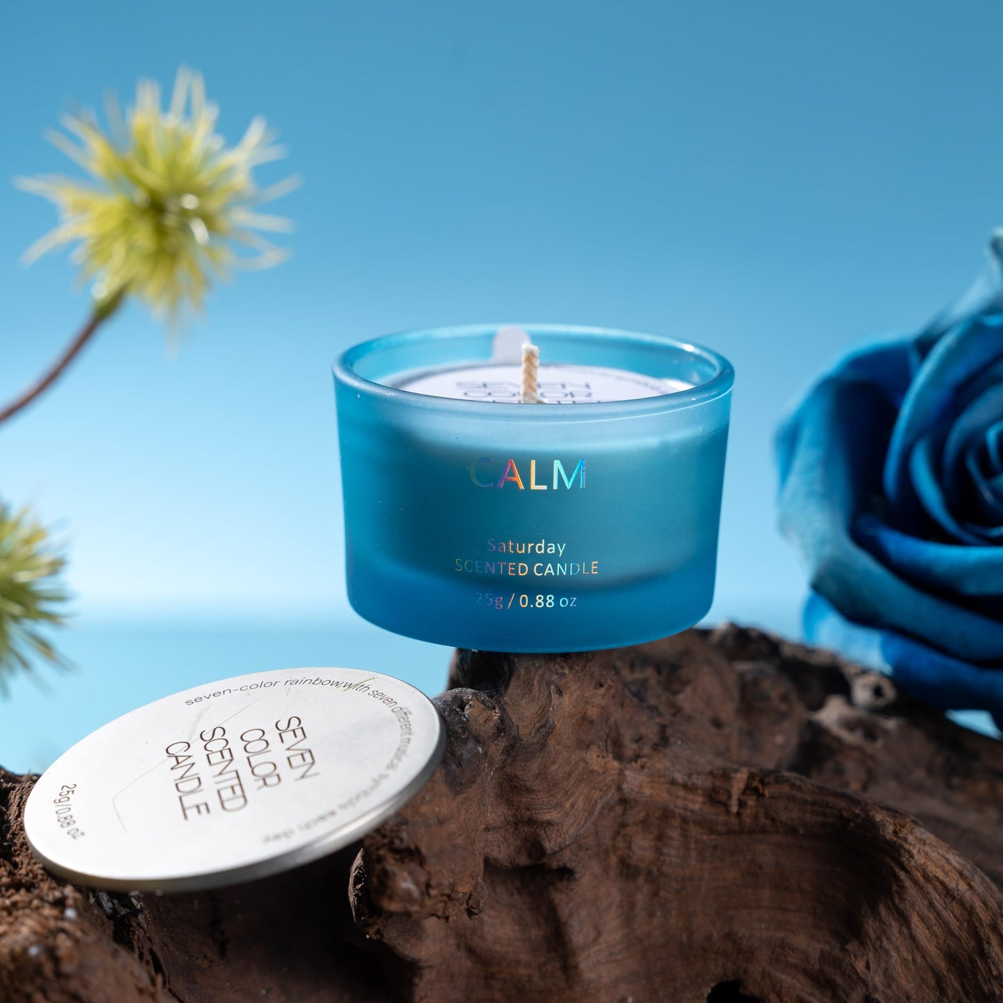 7-Day Rainbow Candle Set – The Perfect Mother's Day Candle Gift | Self-Care and Stress Relief Aromatherapy Candles - Family Relaxation Candle Set | Customers' Favorite Find!