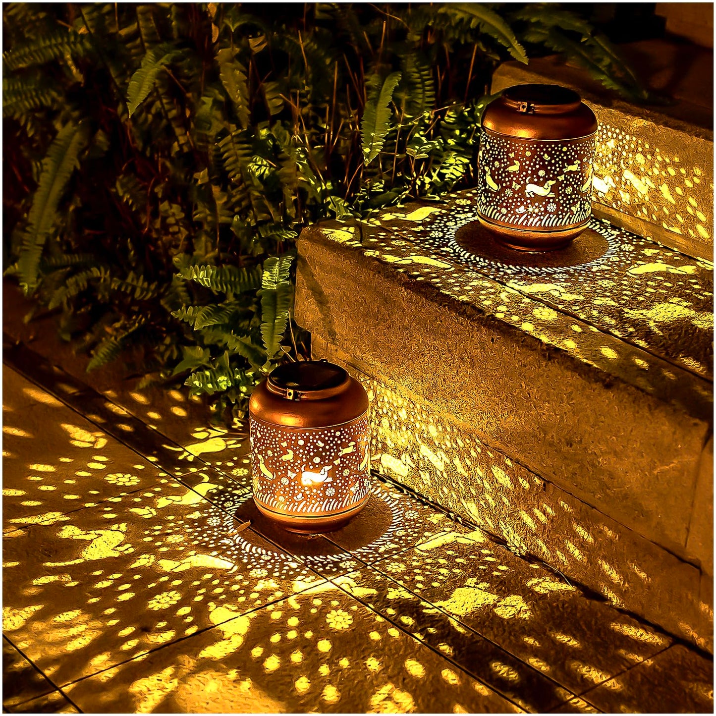 Mothers Day Gifts for Mom，Dachshund Dog Solar Lanterns Outdoor Waterproof Hanging Solar Lights Dog Gifts for Women/Men Metal Decorative LED Lanterns for Garden Decor,Patio,Lawn,Pathway,Yard