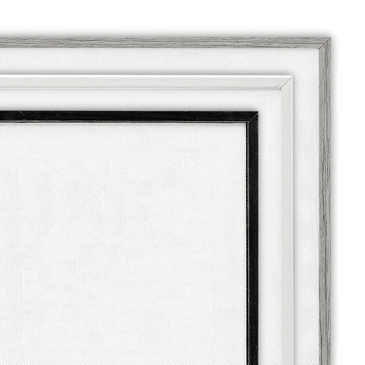 Stupell Industries USA Artist Amanda Greenwood - 'Grey & Peach Bookstack', Framed Giclee Art, Black, 16 x 20inches - Hanging Wall Décor (1.5in Depth) - Made in Rhode Island