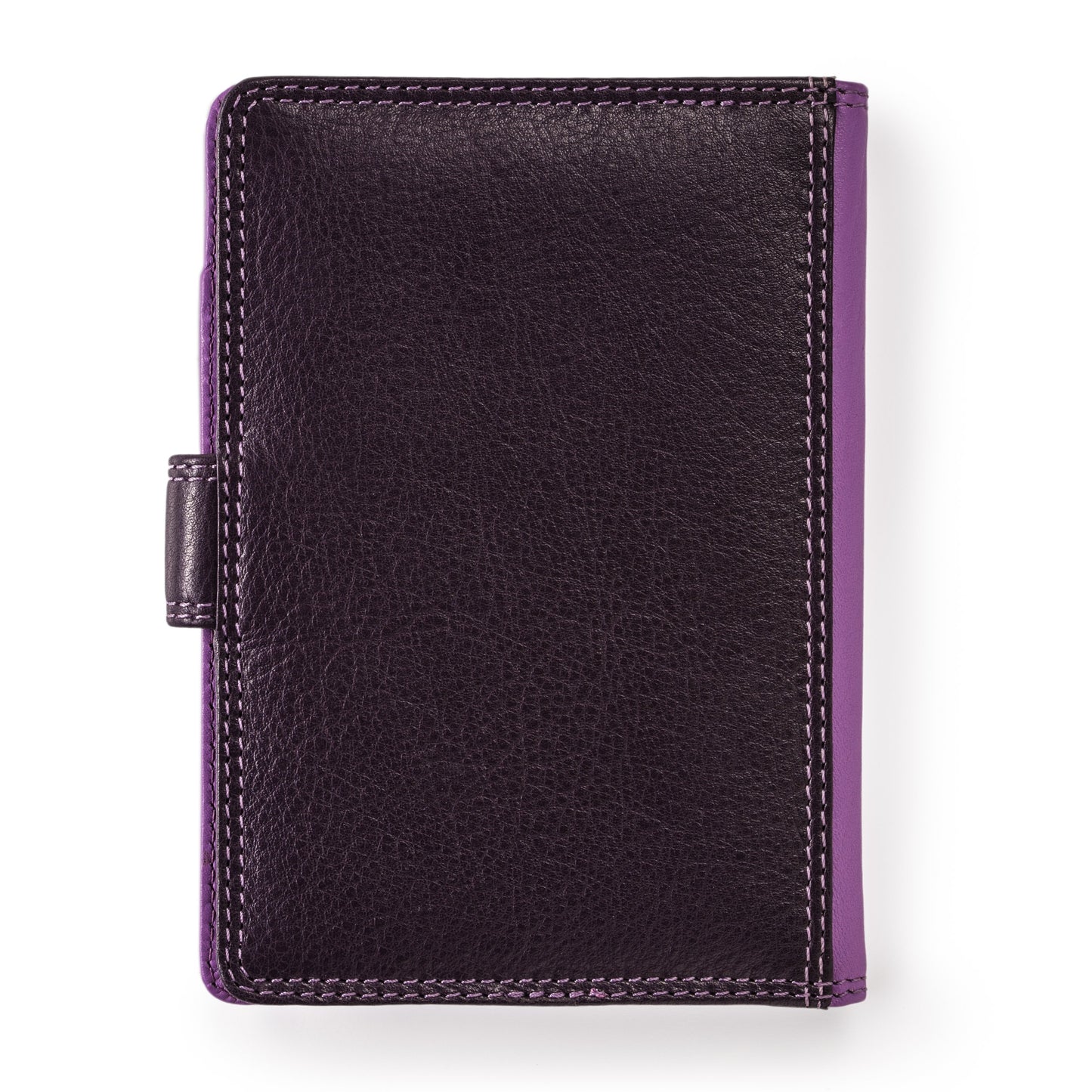 Visconti Soft Leather Secure RFID Blocking Passport Cover Wallet - POLO 2201, Lilac/Multi, One Size